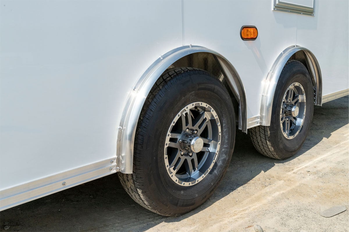 8.5' Wide Enclosed Aluminum Cargo Trailers EZ Hauler Trailers